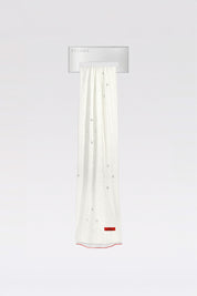 Enchanté handwork scarf 'White'
