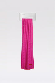 Enchanté handwork scarf 'Fuchsia'