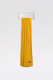 Enchanté handwork scarf 'Saffron yellow'