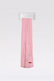 Enchanté stonework scarf 'Cotton candy'