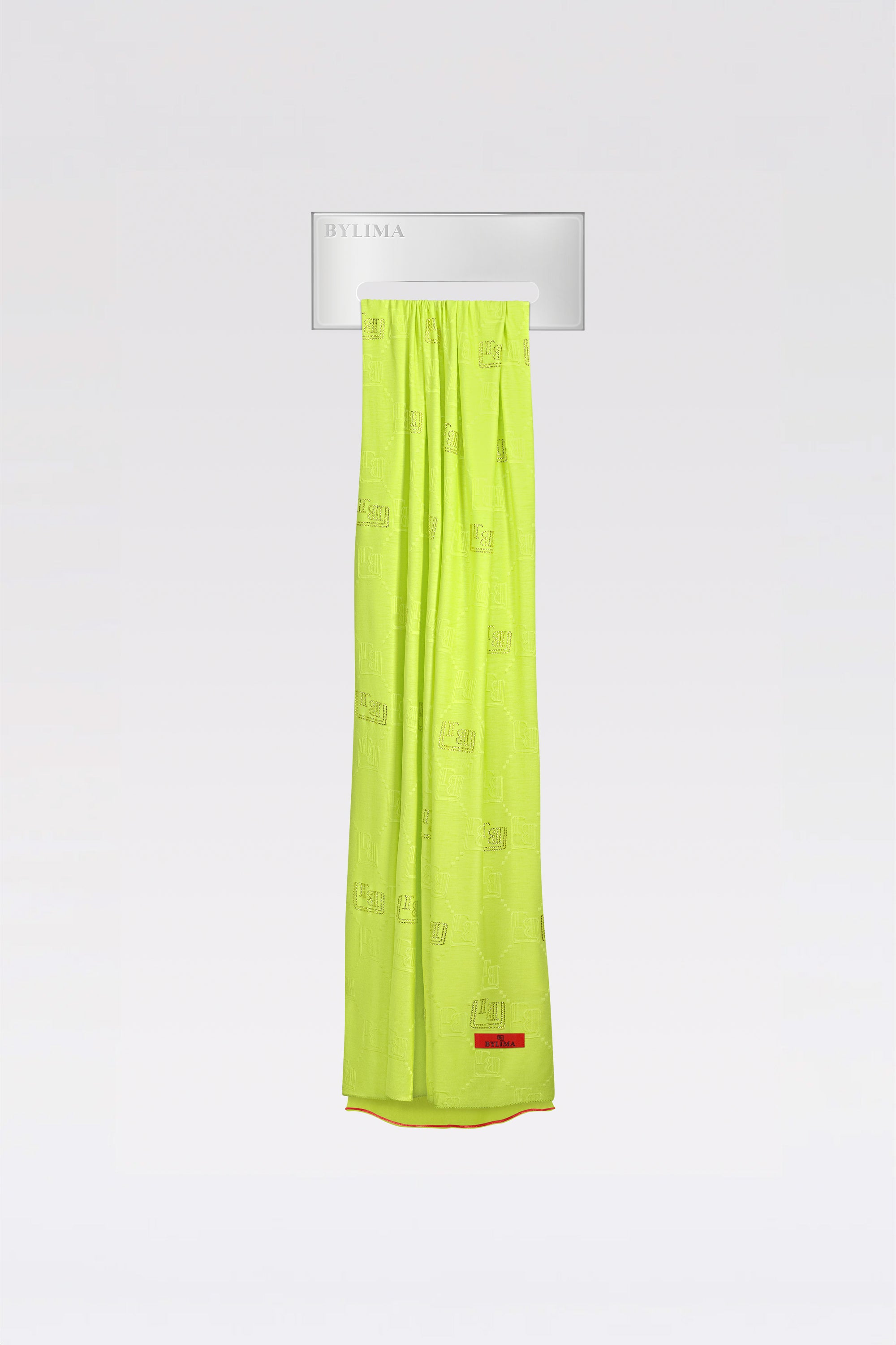 Enchanté stonework scarf 'Lime'