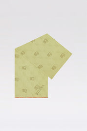 Enchanté stonework scarf 'Citrine'