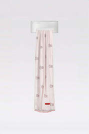 Enchanté stonework scarf 'Pastel lilac'