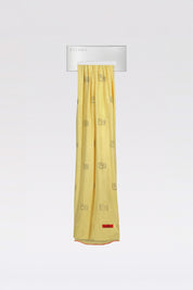 Enchanté stonework scarf 'Pastel yellow'