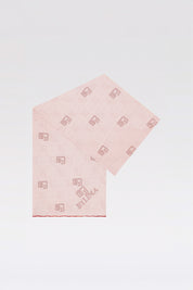 Enchanté stonework scarf 'Powder pink'