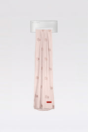 Enchanté stonework scarf 'Powder pink'