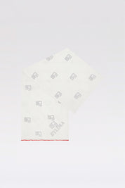 Enchanté stonework scarf 'White'