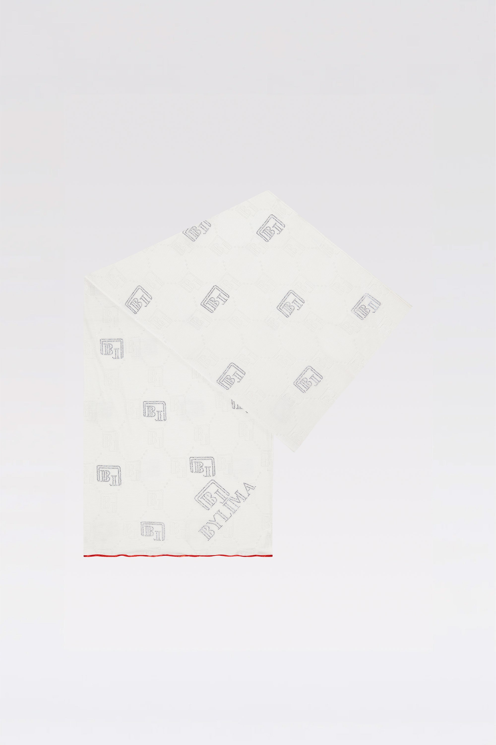 Enchanté stonework scarf 'White'