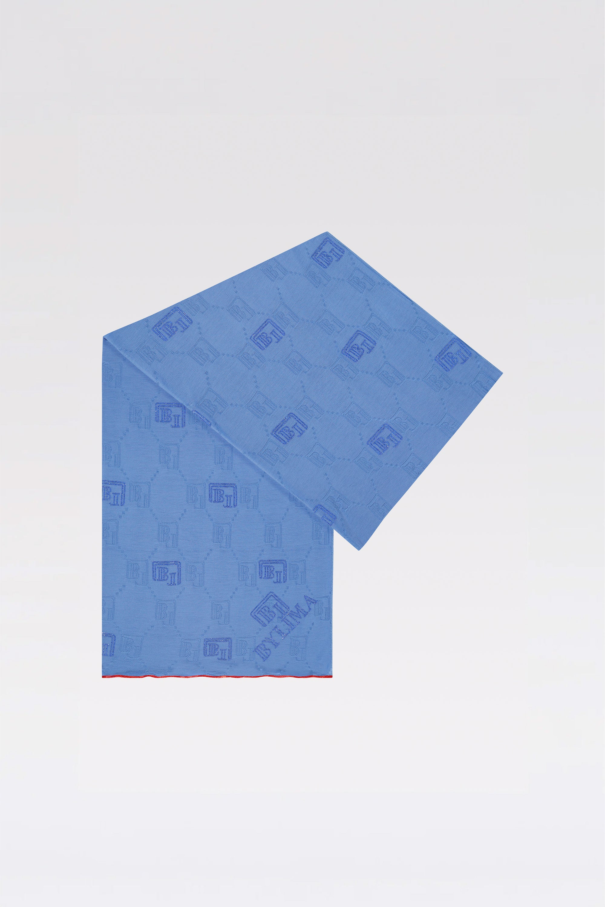 Enchanté stonework scarf 'Sky blue'