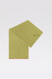 TYPOGRAPHY SCARF 'Lime green'