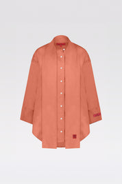 THE BYLIMA LINEN BLOUSE 'DUSTY ORANGE'