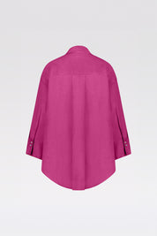 THE BYLIMA LINEN BLOUSE 'MEXICAN PINK'