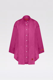 THE BYLIMA LINEN BLOUSE 'MEXICAN PINK'