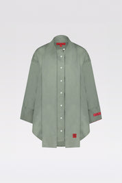 THE BYLIMA LINEN BLOUSE 'SAGE GREEN'