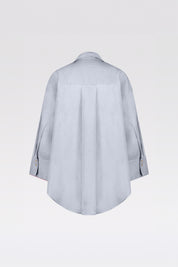 THE BYLIMA LINEN BLOUSE 'ICE BLUE'