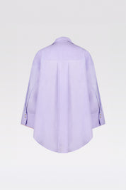 THE BYLIMA LINEN BLOUSE 'LIGHT LAVENDER'