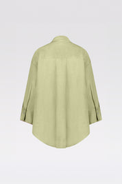 THE BYLIMA LINEN BLOUSE 'PISTACHIO'