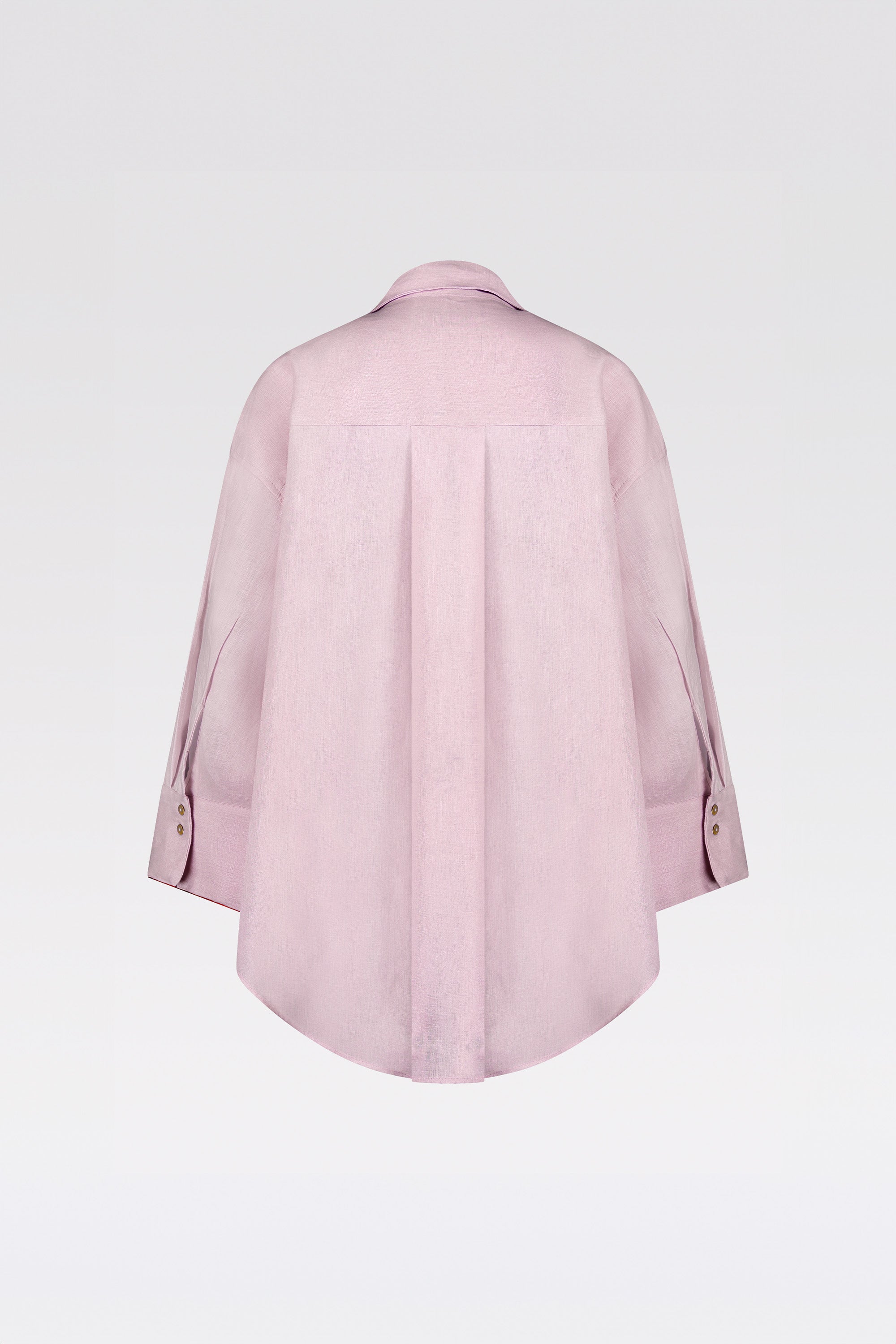 THE BYLIMA LINEN BLOUSE 'BABY PINK'