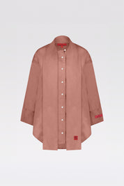 THE BYLIMA LINEN BLOUSE 'LIGHT COPPER'