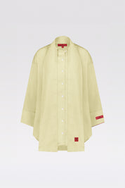 THE BYLIMA LINEN BLOUSE 'LIGHT YELLOW'