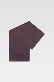 SIGNATURE SCARF 'DARK LILAC'