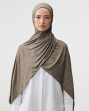 FRAMED SCARF 'CAFÉ NOIR'