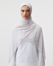 FRAMED SCARF 'SOFT BLUSH'