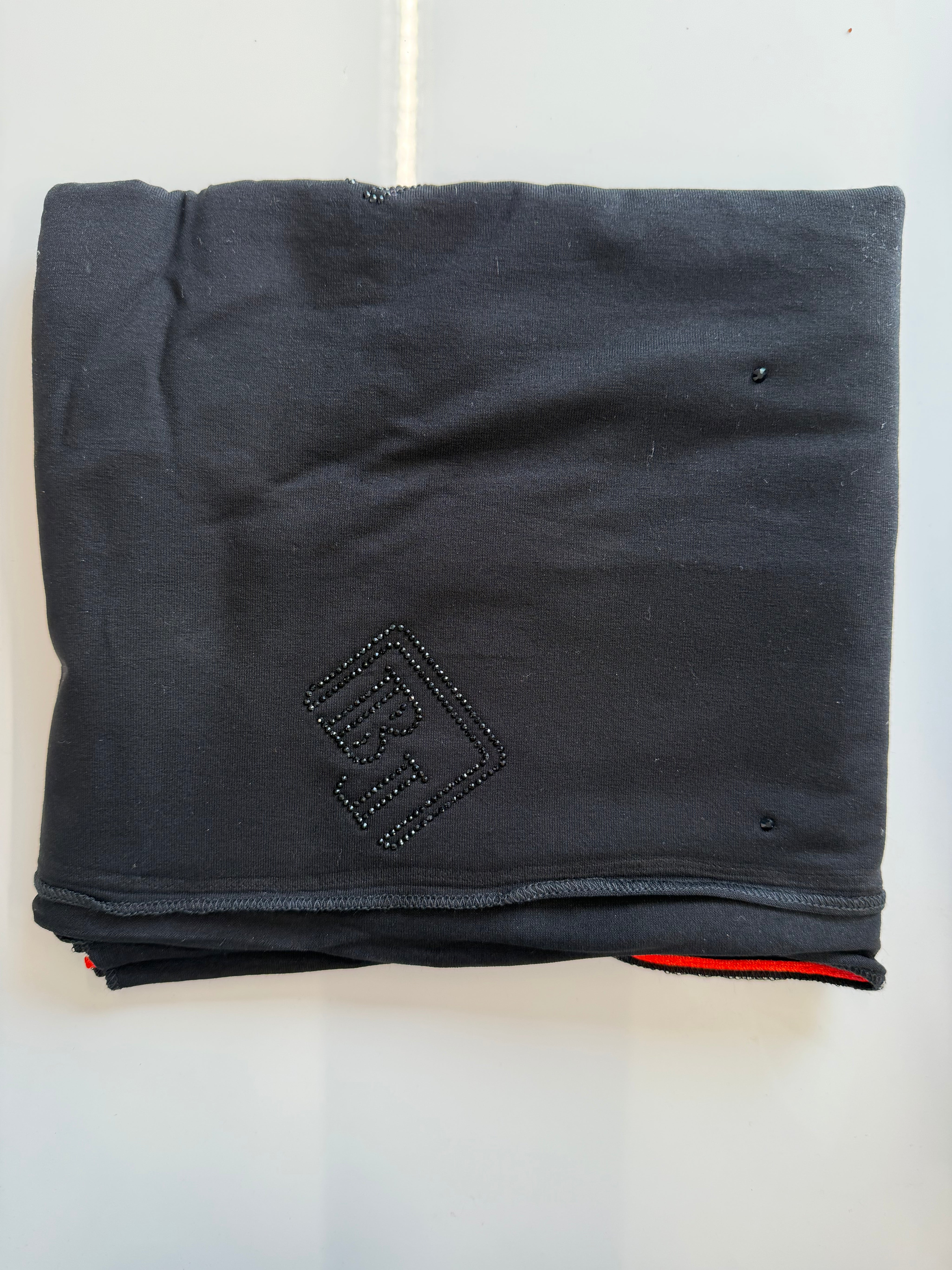 MONOSTAMP SCARF 'BLACK'