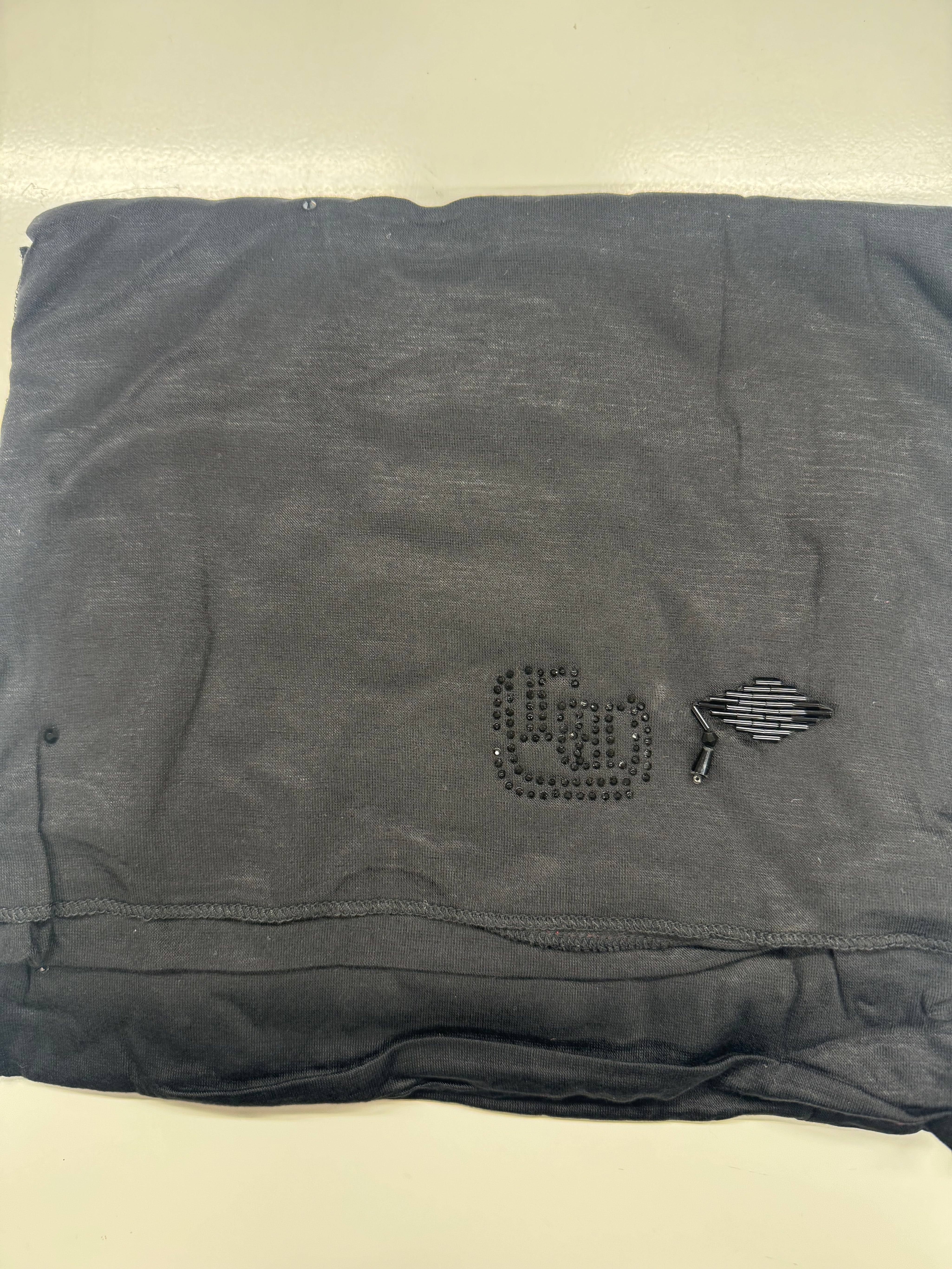 Diamond pendant zwart