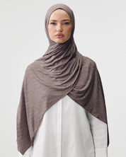 PRESENCE SCARF 'DARK OAK'