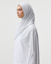 PRESENCE SCARF 'PEARL GREY'