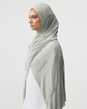 SIGNATURE SCARF 'PISTACHIO'