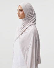 SIGNATURE SCARF 'BONE'