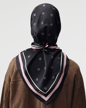 SILK TWILL HERITAGE 'BLACK'