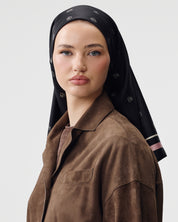 SILK TWILL HERITAGE 'BLACK'